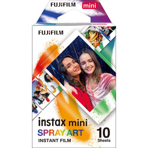Fujifilm Instax MINI Spray Art Instant Film | 10 Exposures