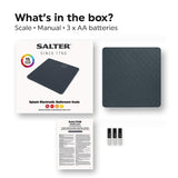 Salter Splash Electronic Bathroom Scale | Slate Grey - 9218GY3R