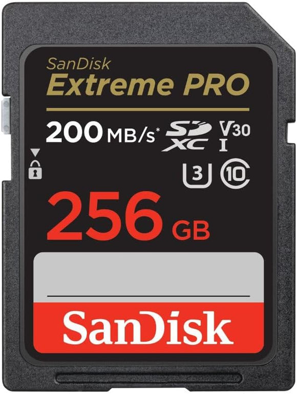 SanDisk 256GB Extreme PRO SDXC UHS-I Memory Card - SDSDXXD-256G-GN4IN
