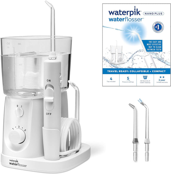 Waterpik Nano Plus Water Flosser - WP-320UK