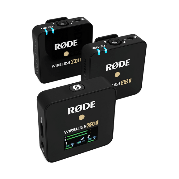 Rode Wireless Go ll - Dual Channel Wireless Microphone System - RODEWIGOll