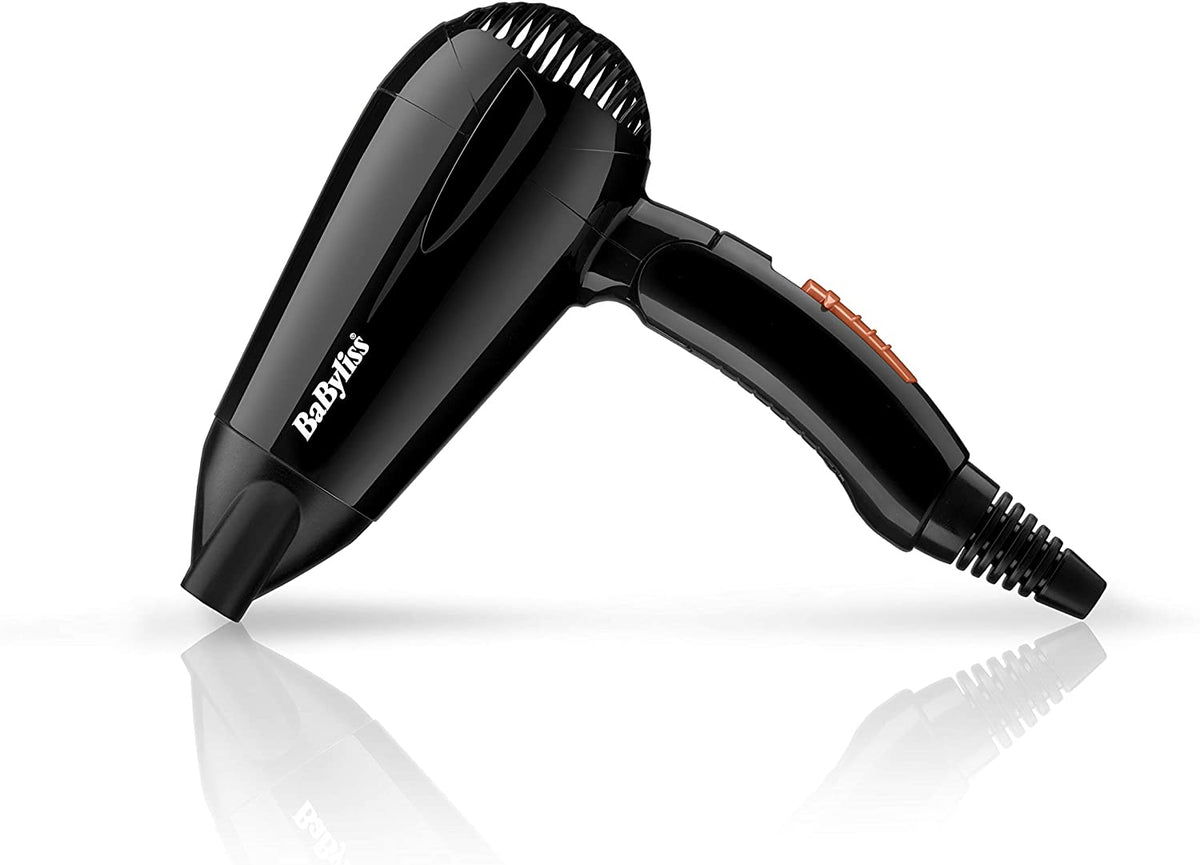 BaByliss Travel 2000 W Hair Dryer 5344U Carlos