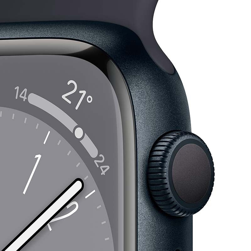 Apple Watch Series 8 GPS 45mm Midnight Aluminum Case With Midnight 