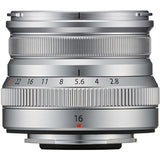 Fujifilm XF16mm F/2.8 R WR Lens | Silver