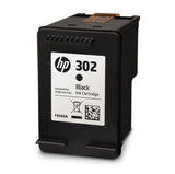 HP 302 Original Ink Cartridge | Black - F6U66AE