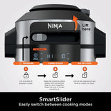 Ninja Foodi MAX 15-in-1 SmartLid Multi-Cooker + Smart Cook System - OL750UK