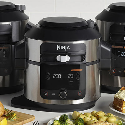 Ninja SmartLid 11-in-1 Electric Cooker (6 L) with Air Fryer OL550EU – Pino  & Jacaranda