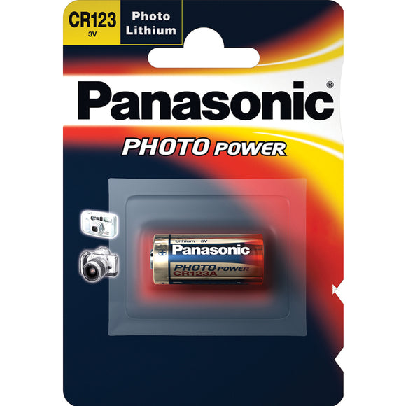 Panasonic CR123A 3V Lithium Battery