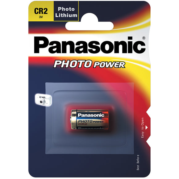Panasonic CR2 Lithium Photo Battery | 1 Pack