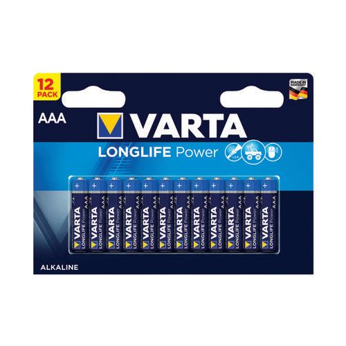 Varta AAA High Energy Battery Alkaline | Pack of 12