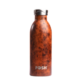 Fosh 500ml Vital 2.0 Insulated Reusable Bottle l Walnut