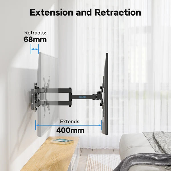 BONTEC Full Motion TV Wall Bracket for 13-42" TVs - CT129