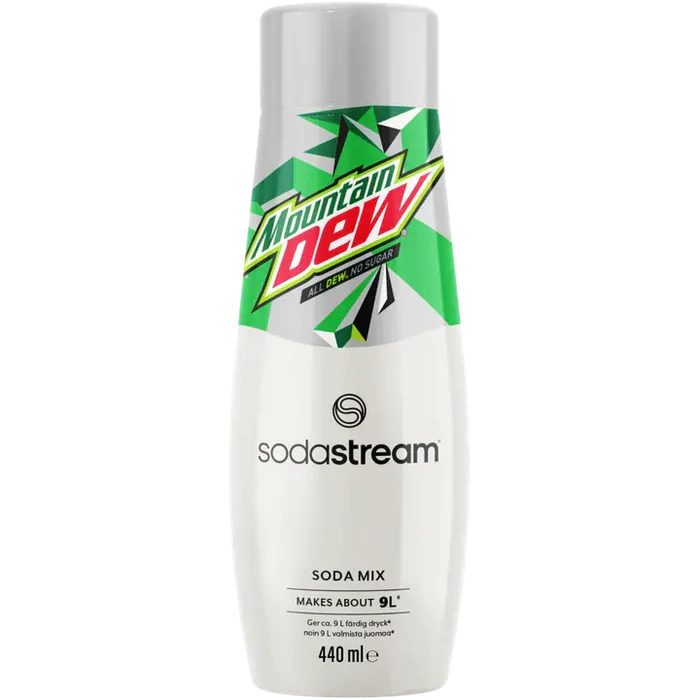 SodaStream Diet MTN DEW Zero Sugar Syrup Mix 440ml