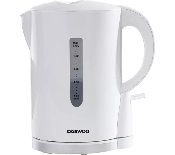 Daewoo White Kettle 1.7L - SDA1650GE
