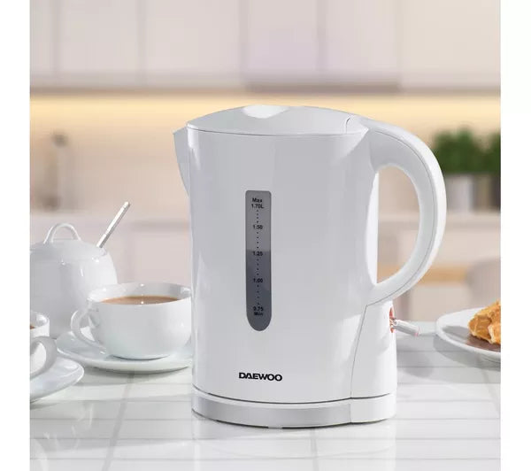 Daewoo White Kettle 1.7L - SDA1650GE