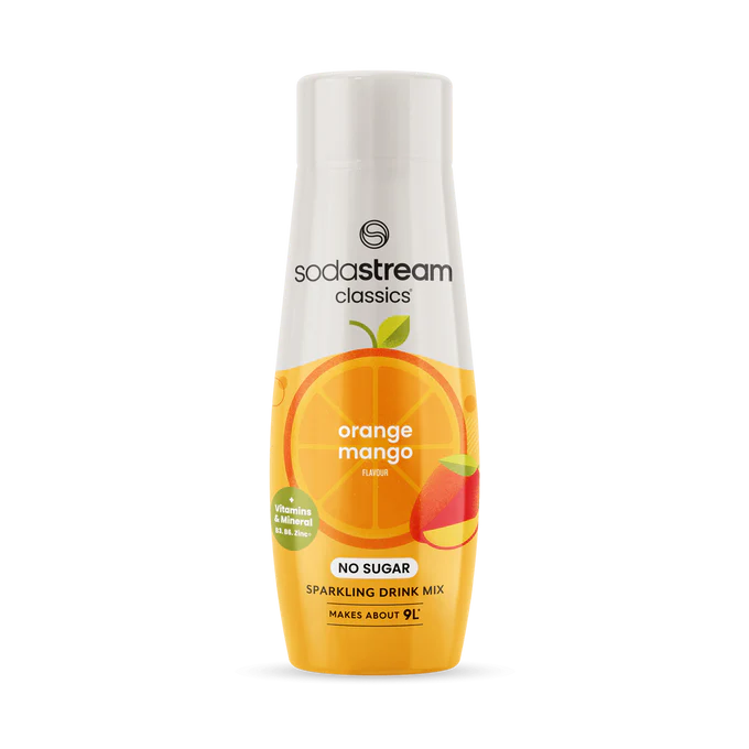 Sodastream Flavouring Syrup Zero Orange & Mango 440mL