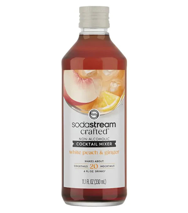 Sodastream Crafted Mixers - Peach & Ginger - 330ml