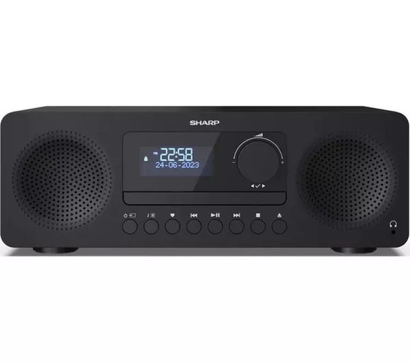 SHARP Tokyo XL-B720D Bluetooth All-in-one Micro Hi-Fi System - Black | XL-B720D