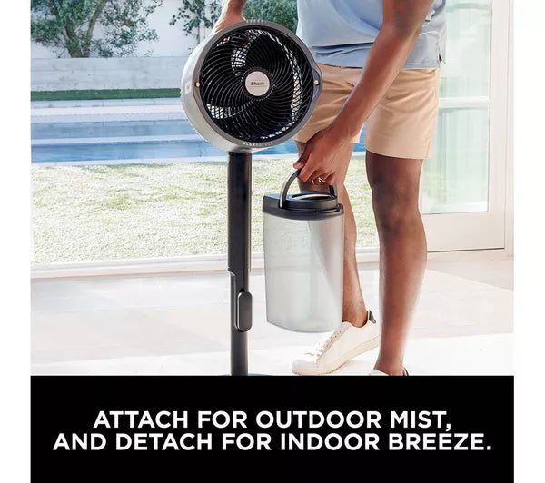 Shark FlexBreeze Pro Mist Indoor & Outdoor Fan & Outdoor Misting System - FA300