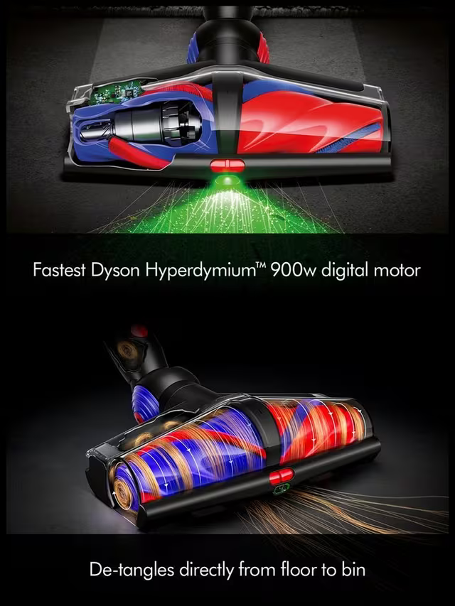 Dyson V16 Piston Animal Cordless Vacuum Cleaner - Black/ Copper