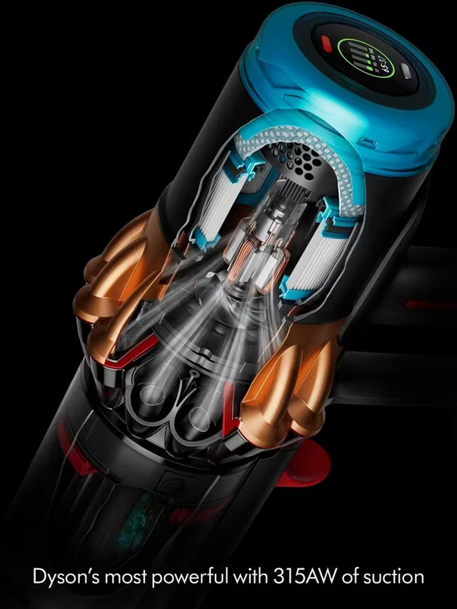 Dyson V16 Piston Animal Cordless Vacuum Cleaner - Black/ Copper