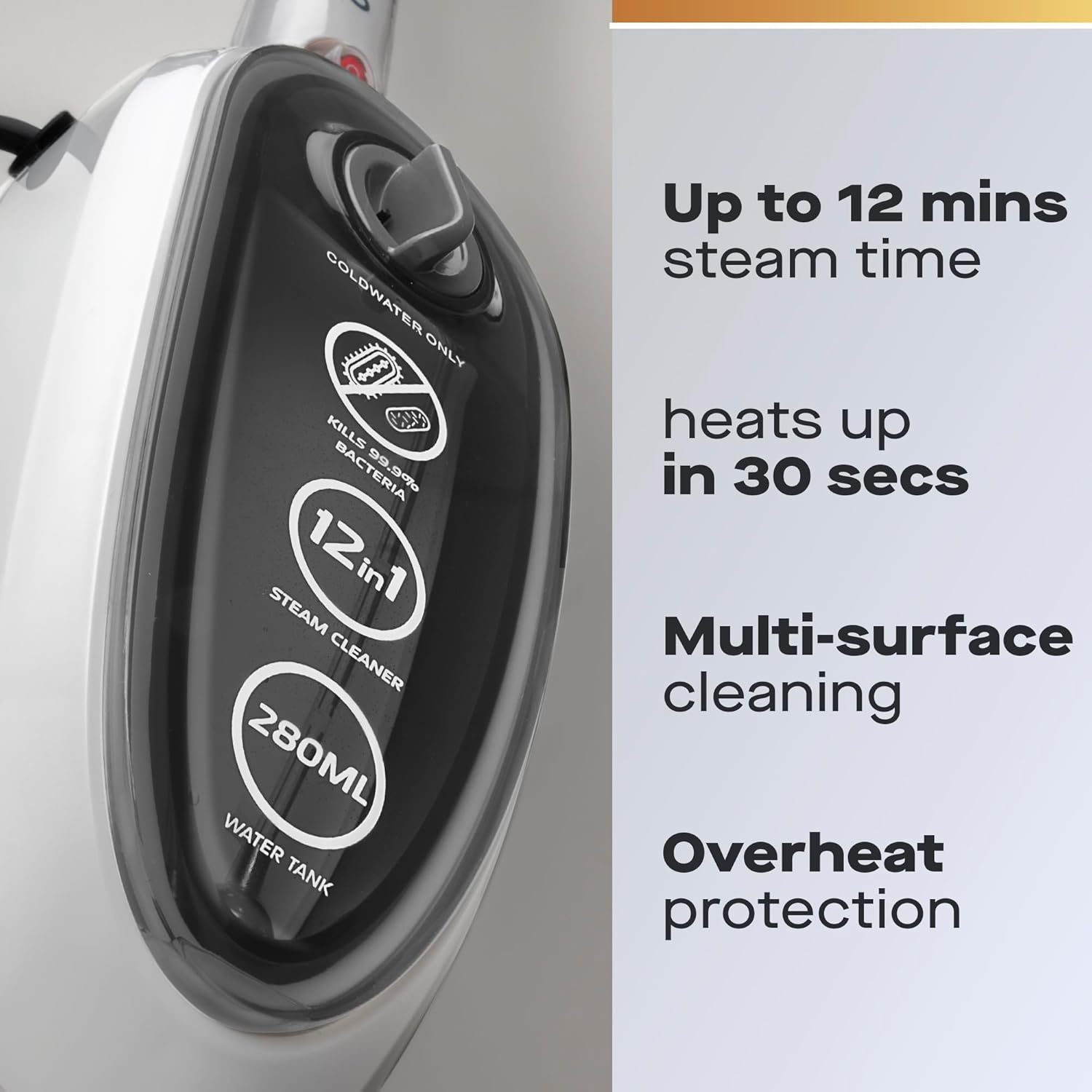 Daewoo 1300W 12 In 1 Multi-Purpose Steam Mop