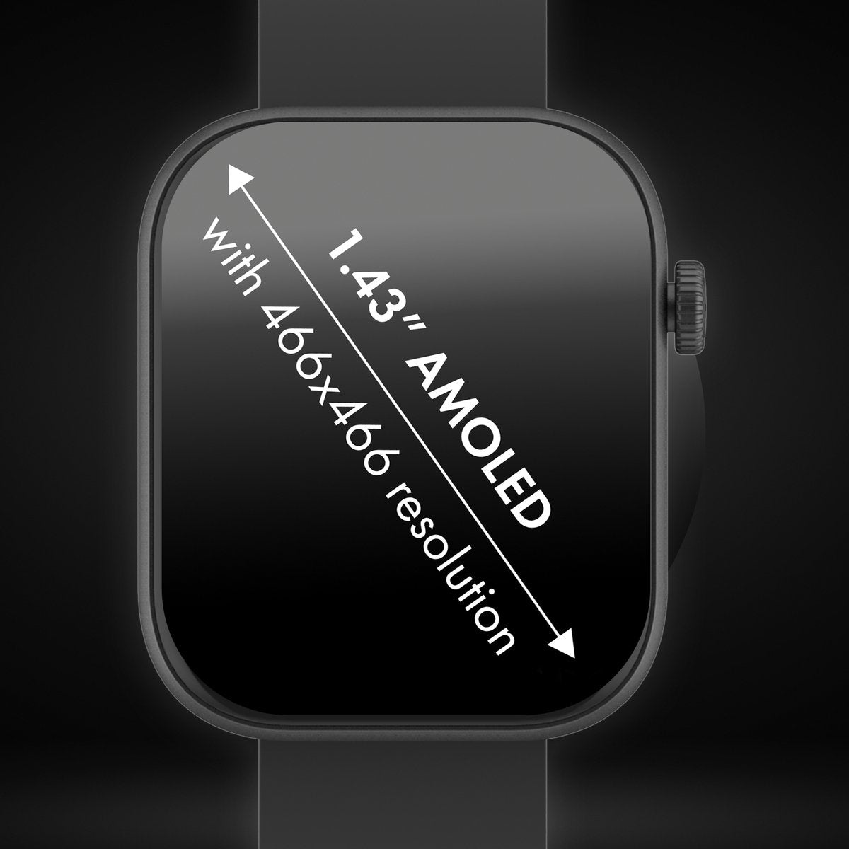 Denver AMOLED Display Smart Watch | SWC-185