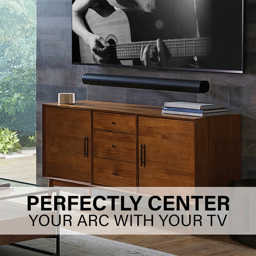SANUS Extendable Soundbar Wall Mount for Sonos Arc - Black