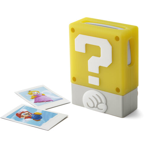 Fujifilm INSTAX MINI LINK 3 Smartphone Printer with Super Mario Case - Clay White