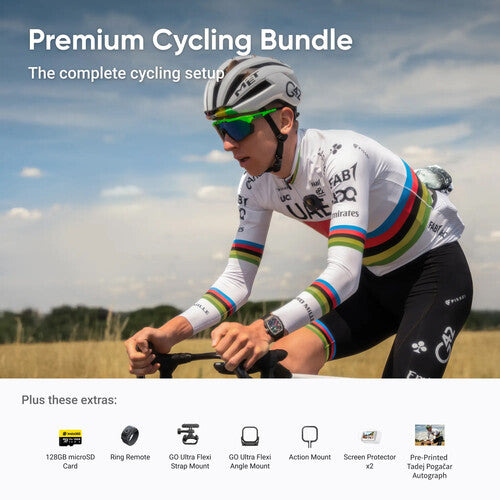 Insta360 GO Ultra Premium Cycling Bundle - Black