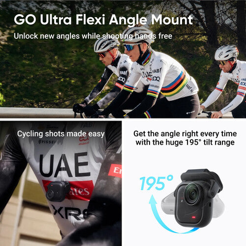 Insta360 GO Ultra Premium Cycling Bundle - Black