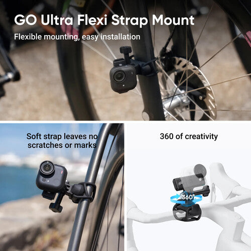 Insta360 GO Ultra Premium Cycling Bundle - Black