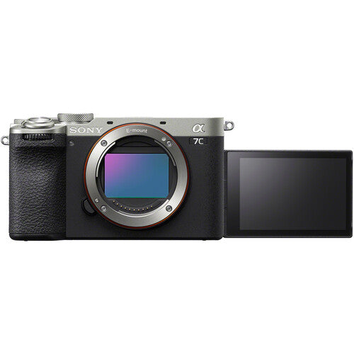 Sony a7C II Mirrorless Camera with 28-60mm Lens - Silver