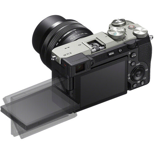 Sony a7C II Mirrorless Camera with 28-60mm Lens - Silver