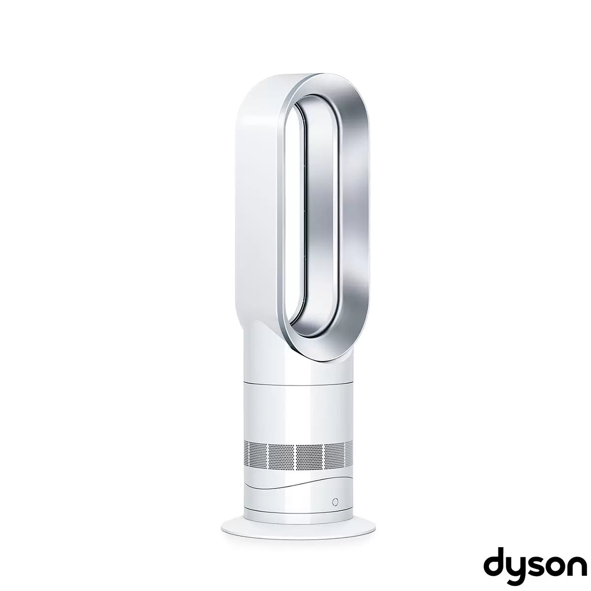 Dyson AM09 Hot+Cool Jet Focus Fan Heater - White/Nickel