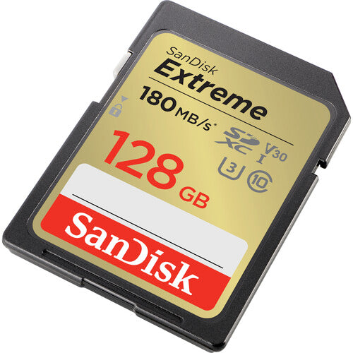 Tarjeta SanDisk Extreme SD UHS-I de 128 GB - SDSDXVA-128G-GNCIN