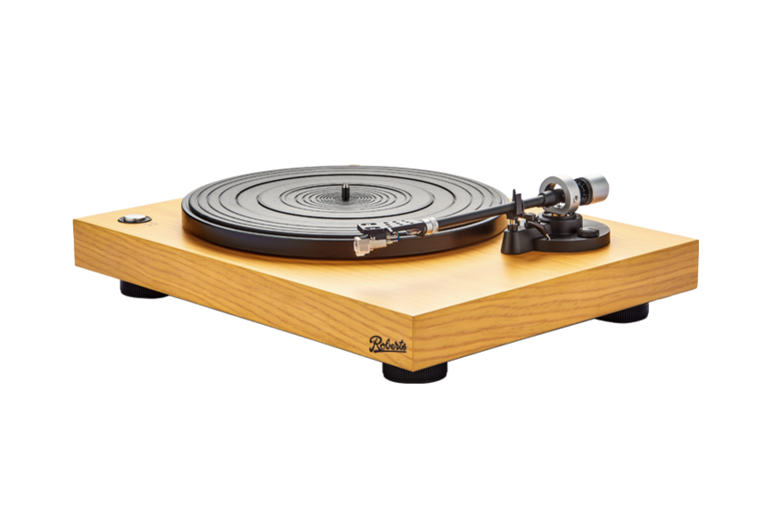 Roberts Stylus Turntable Wood finish Record Player | Stylus