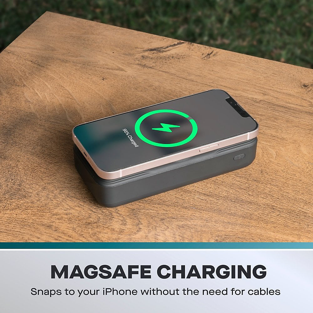 Daewoo 20000 mAh Portable Power Bank with Built In 3-in-1 Cable - ELA1437