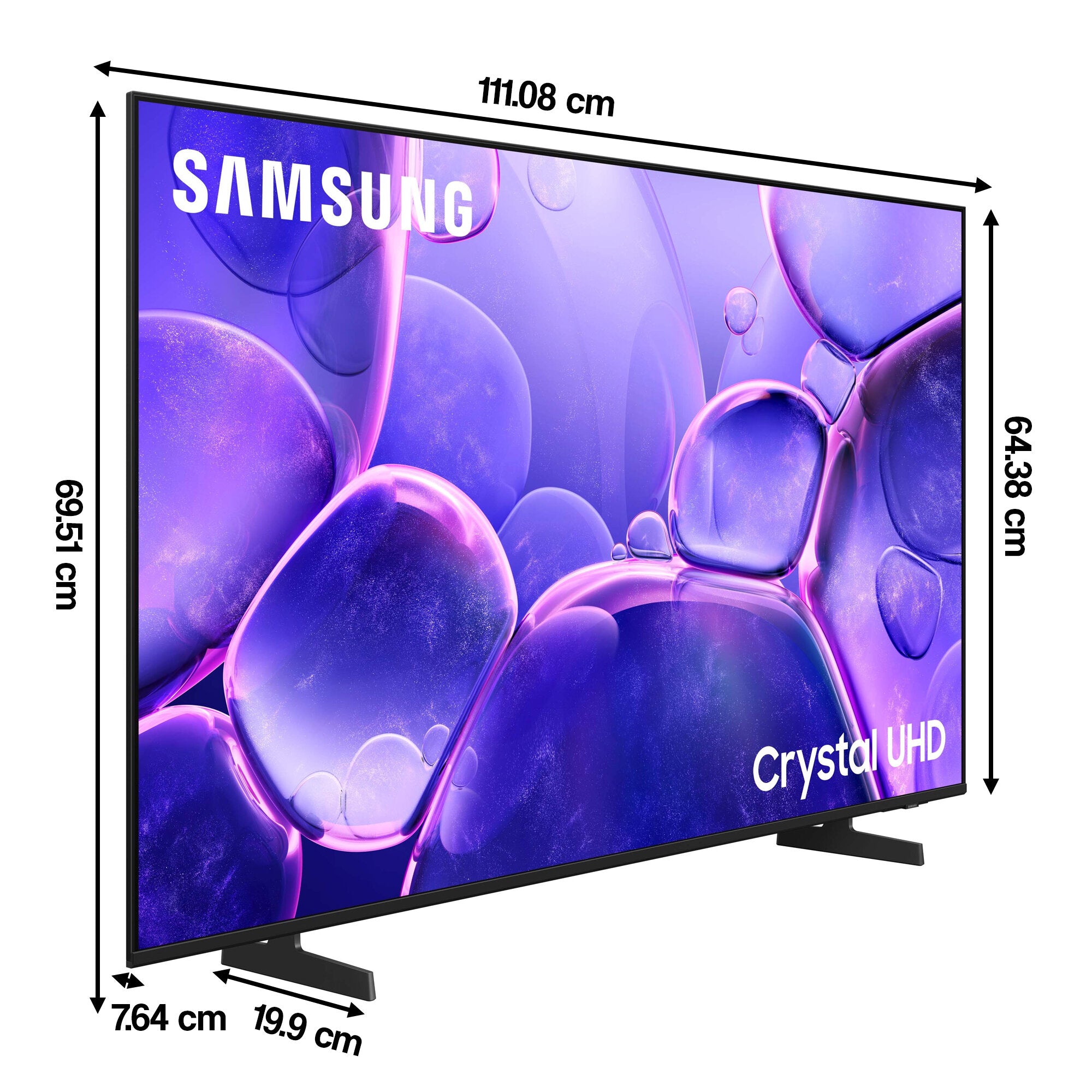 Samsung 50" Crystal 4K Smart TV - UE50U8092F