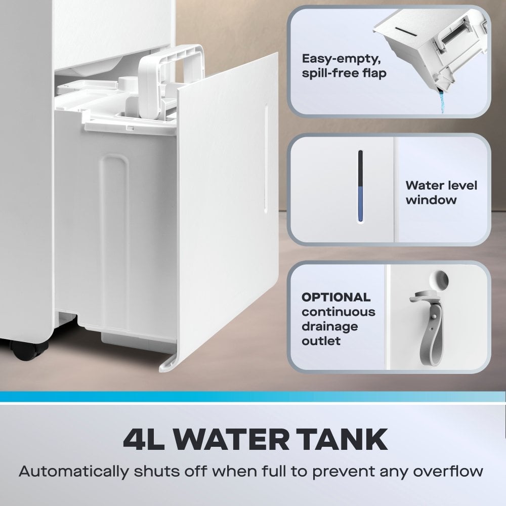 Daewoo 20L Dehumidifier with Air Purifier