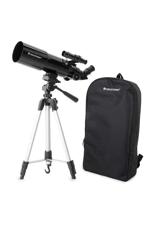 Telescopio portátil Celestron Travel Scope 80 con adaptador para smartphone | 22030