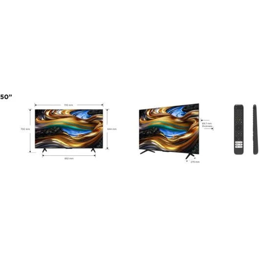 TCL P75 Series 50" UHD 4K Smart TV | 50P755