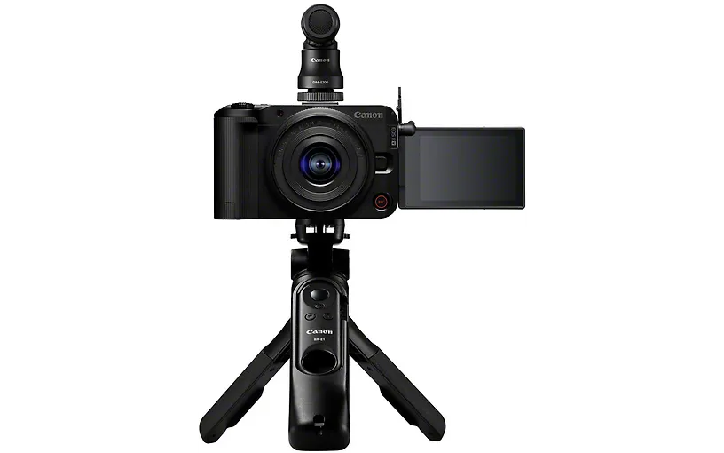 Canon EOS R50V Camera + RF-S 14-30mm F4-6.3 Lens Content Creator Kit