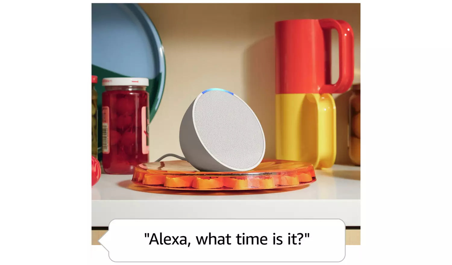 Amazon Echo Pop Smart Speaker with Alexa