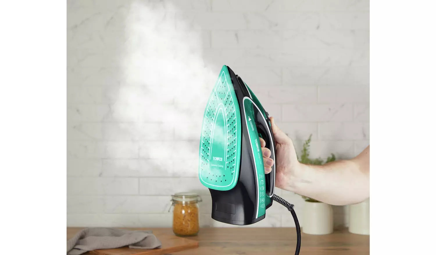 Tower Ceraglide One Temp Steam Iron | T22026TL