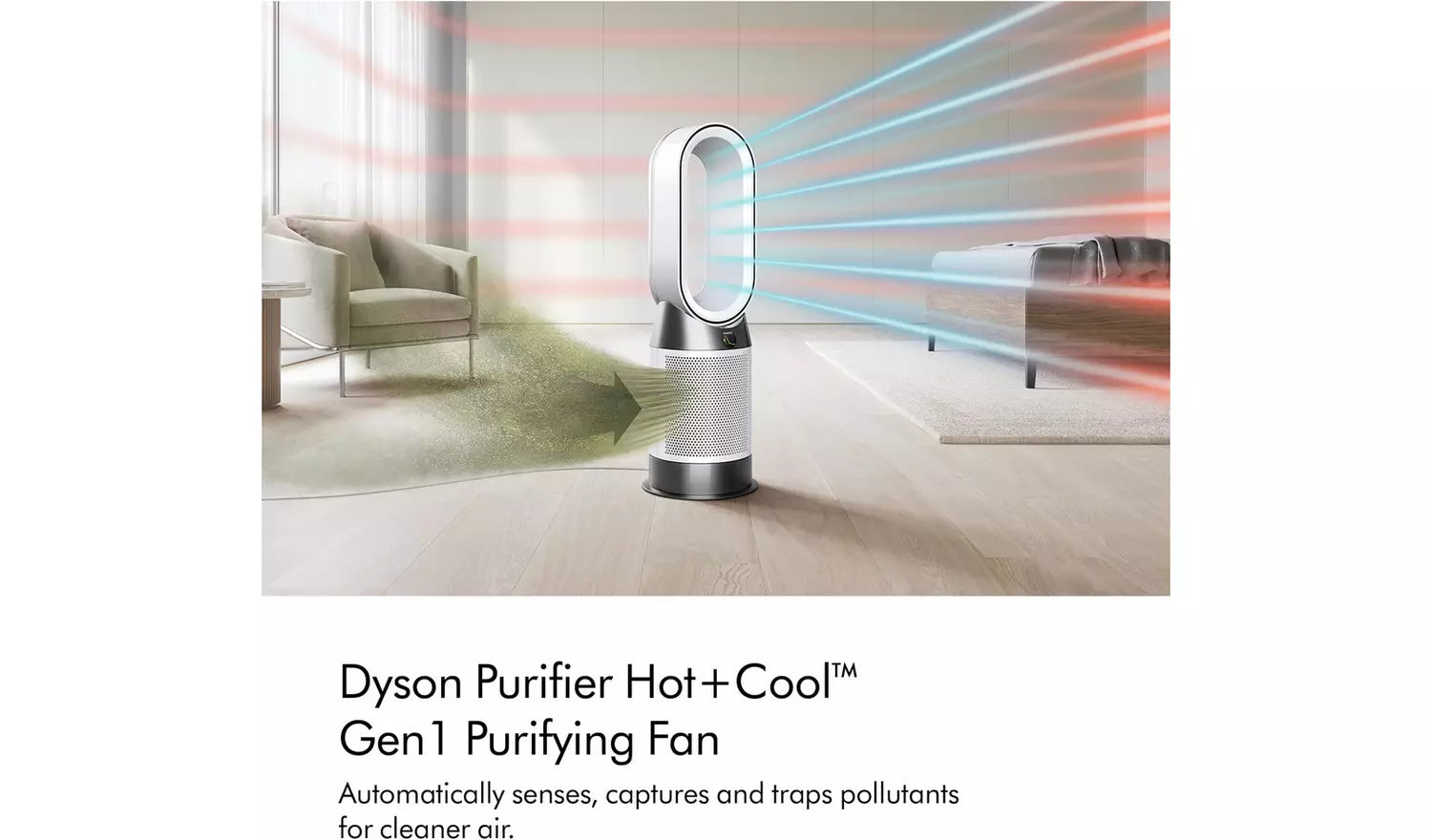Ventilador Dyson Hot+Cool Gen1 HP10: calentador y purificador de aire