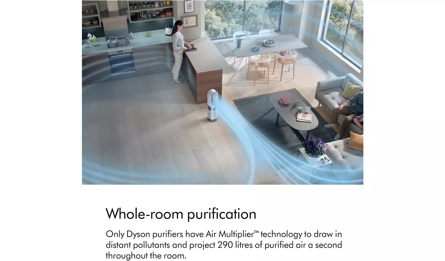 Ventilador Dyson Hot+Cool Gen1 HP10: calentador y purificador de aire