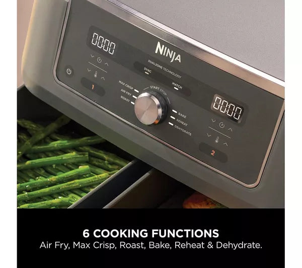 NINJA MAX 6-in-1 Dual Zone Air Fryer - DZ400