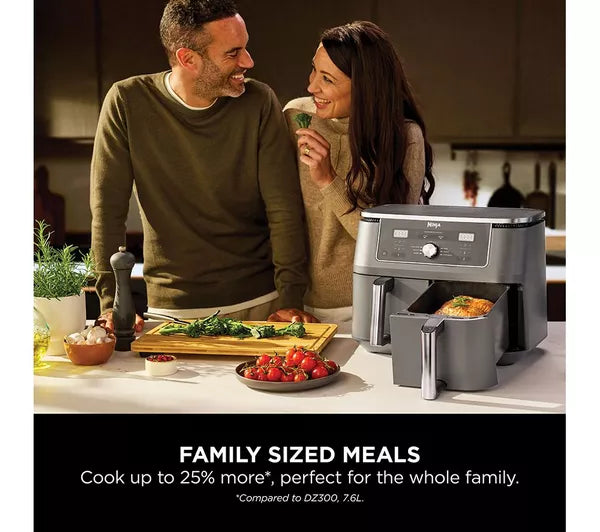 NINJA MAX 6-in-1 Dual Zone Air Fryer - DZ400