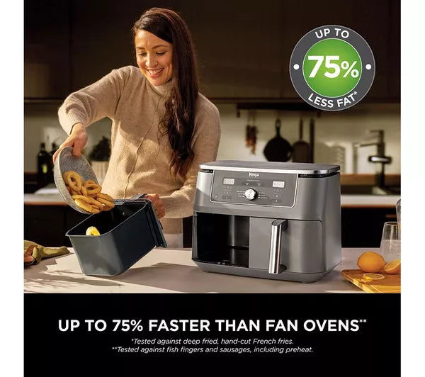 NINJA MAX 6-in-1 Dual Zone Air Fryer - DZ400